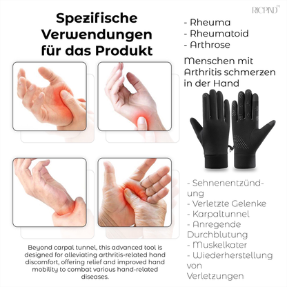 RICPIND Titan Ionisiert Fern Infrarot Therapie ArthritisRelief Handschuhe