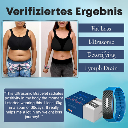 Lipidschmelze Ultraschall DetoxArmbänder