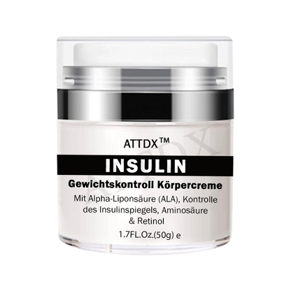 ATTDX™ Insulin Gewichtskontroll Körpercreme