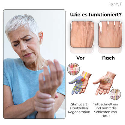 RICPIND Titan Ionisiert Fern Infrarot Therapie ArthritisRelief Handschuhe