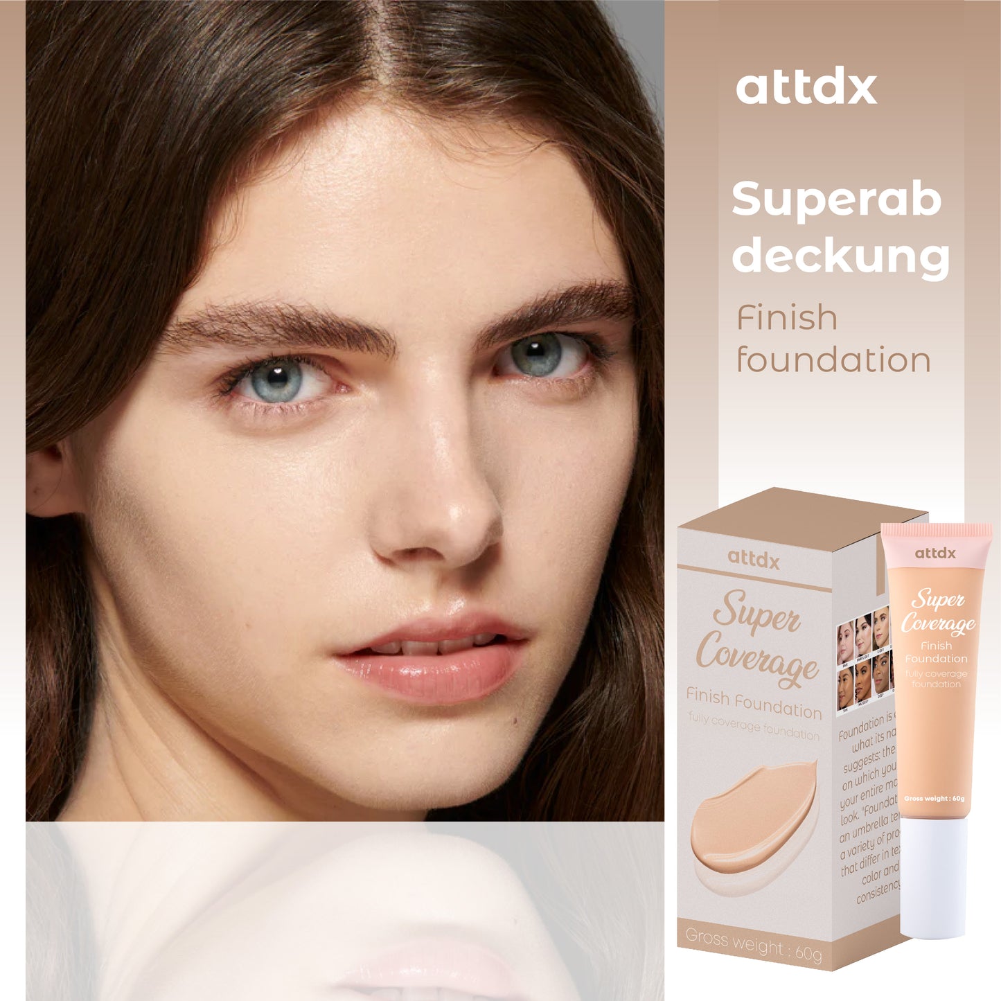 ATTDX Superabdeckung Finish Foundation