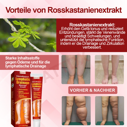 ATTDX™ Ödemunterstützende Lymphdrainage Massagecreme