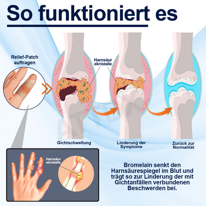 ATTDX™ Gicht Beruhigungs Kräuter Gelenk Entlastungspflaster