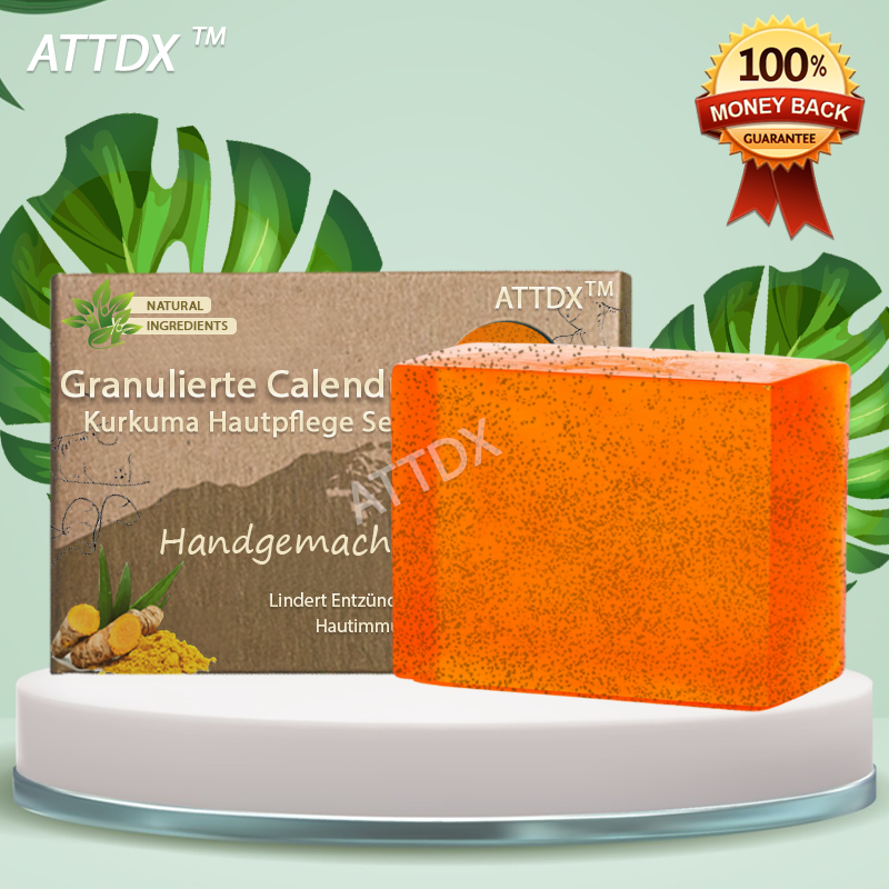 ATTDX™ Granulierte Calendula Kurkuma Hautpflege Seife