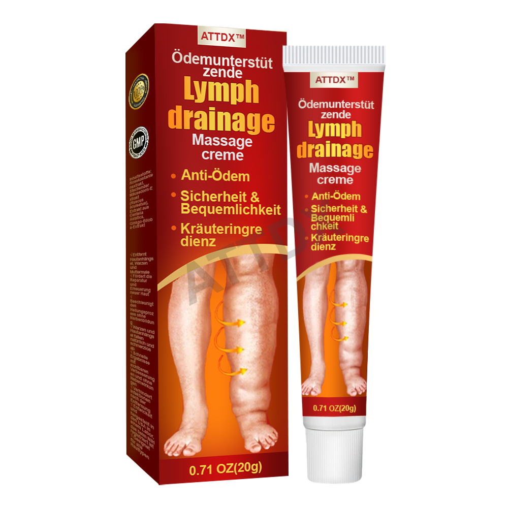 ATTDX™ Ödemunterstützende Lymphdrainage Massagecreme