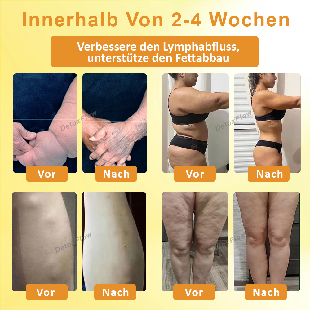 DetoxFlow™ Lymphatische Unterstützung Schwellungs