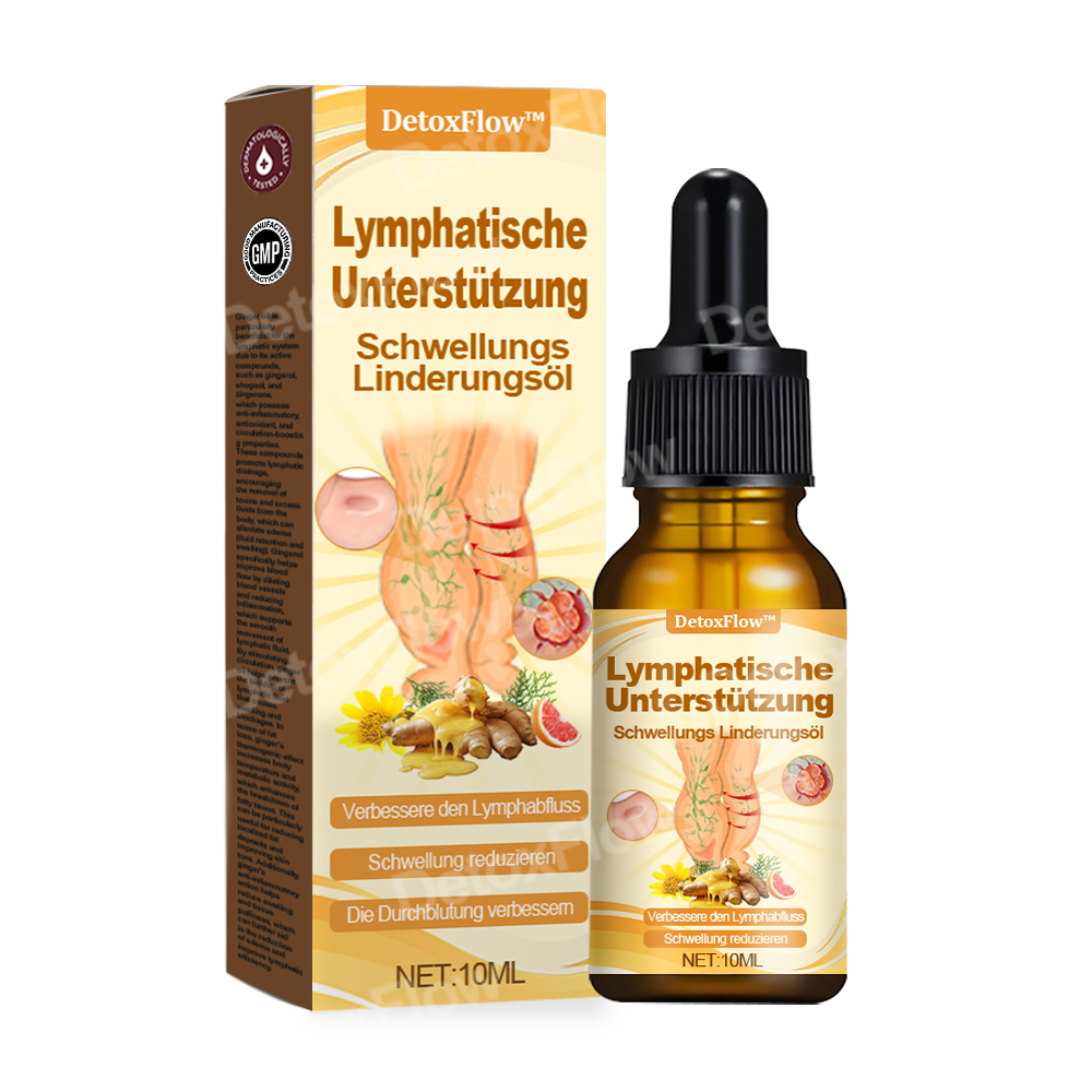 DetoxFlow™ Lymphatische Unterstützung Schwellungs