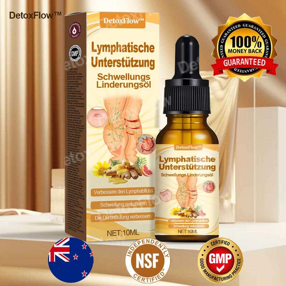 DetoxFlow™ Lymphatische Unterstützung Schwellungs