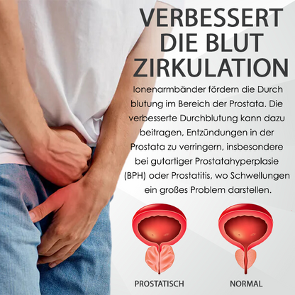 ProstaIon™ Ionischer Männer Wellness Armband