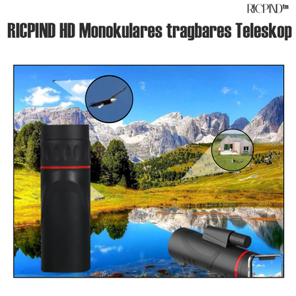 RICPIND HD Monokulares tragbares Teleskop