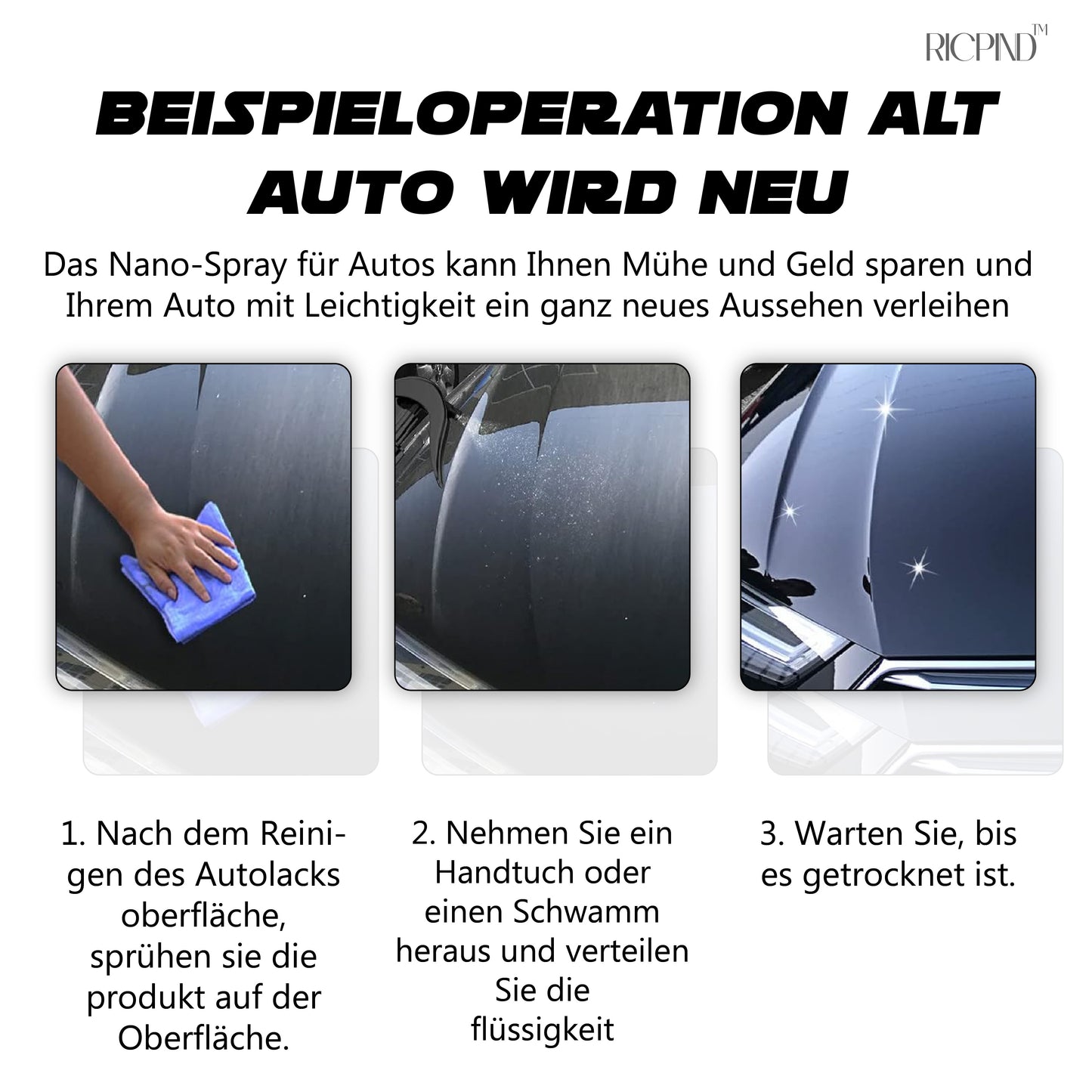 RICPIND Magie Reparatur Nano Fix Sprühen