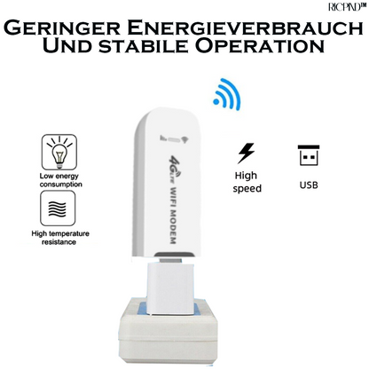 RICPIND Mega-LTE Drahtlos verbinden USB-Breitbandadapter für mobile Geräte