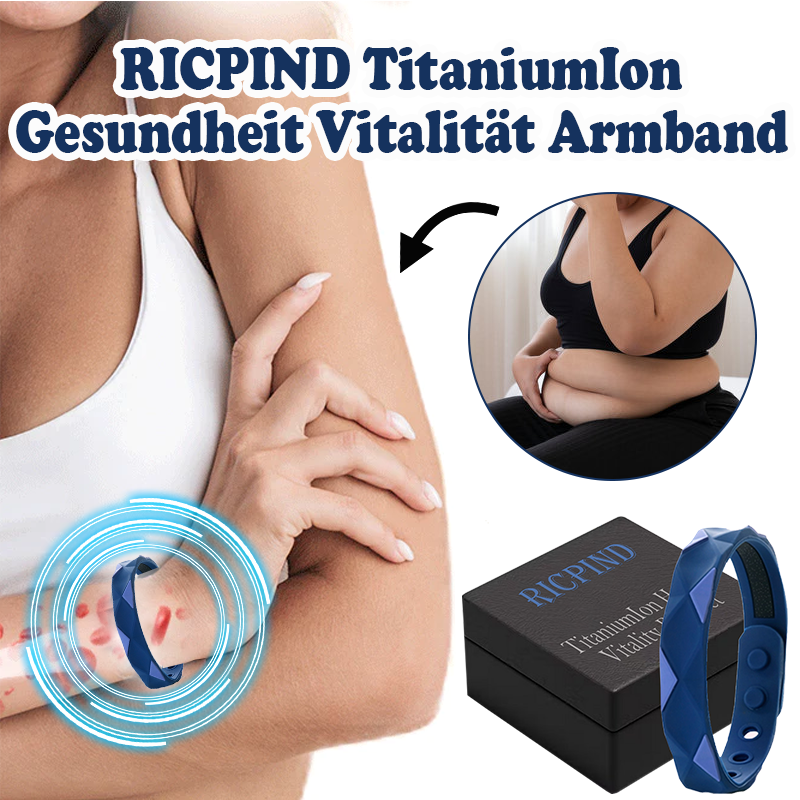 RICPIND TitaniumIon Gesundheit Vitalität Armband