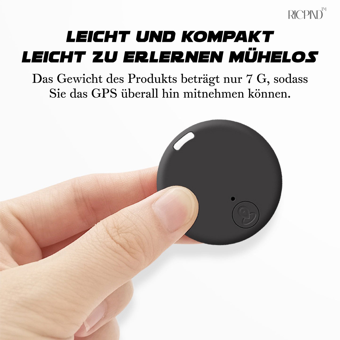 RICPIND Spurensuche Meister Magnetisch Mini GPS Verfolger