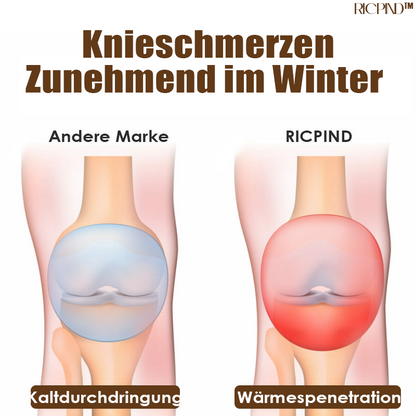 RICPIND Wolle Winter Kaschmir Kniescheibe