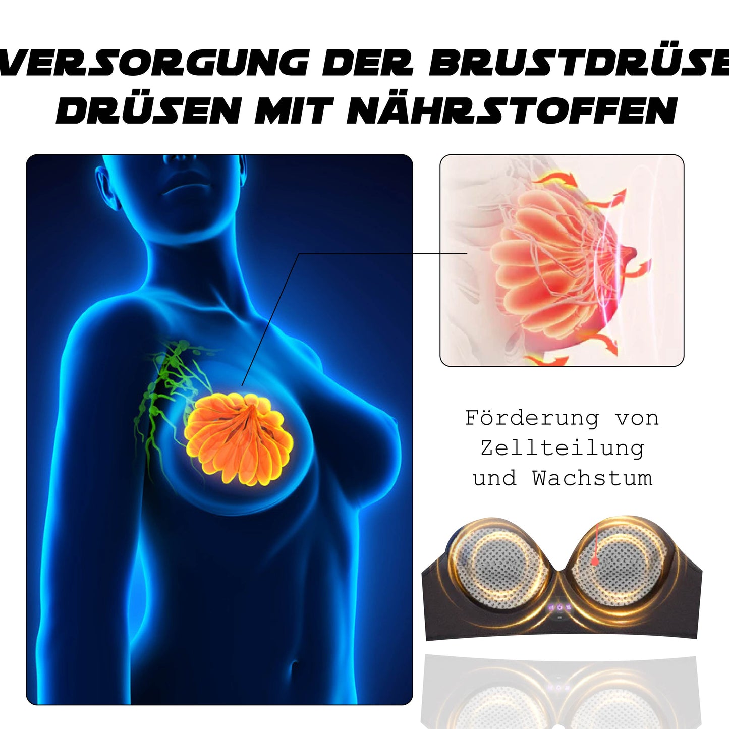 Ricpind EMS BrustErweiterung Massagegerät