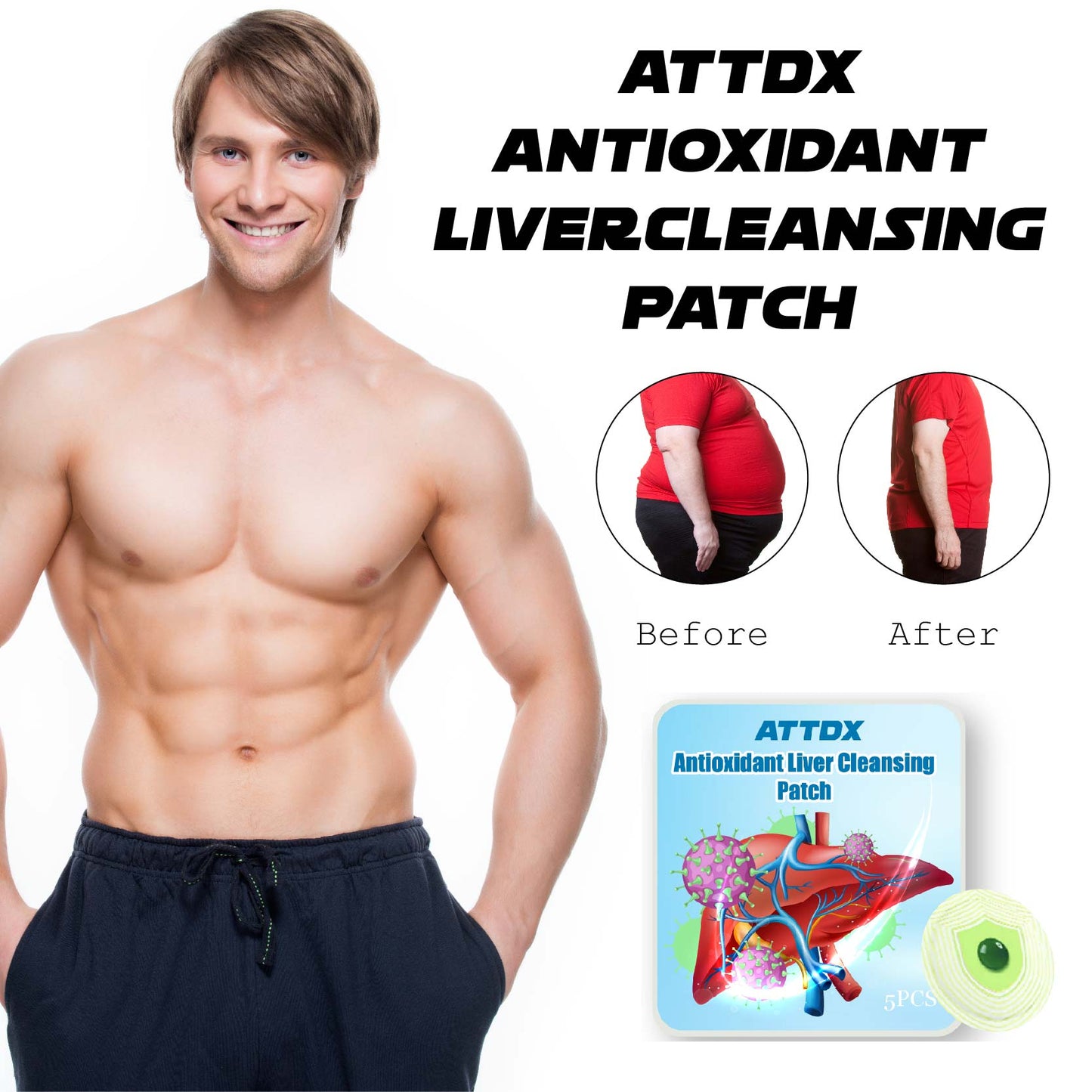 ATTDX Antioxidant LiverCleansing Patch