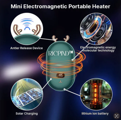 RICPIND Elektromagnetische Tasche Mini Heizgerät